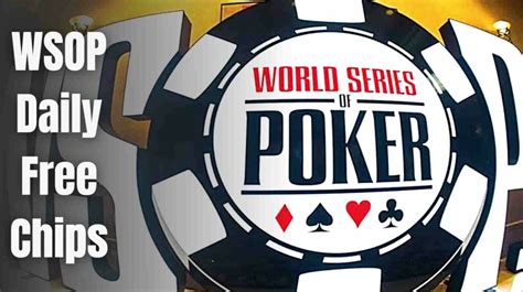 Wsop online free chips  The sprint to the record will begin on Sunday, June 25 with 10 seats being guaranteed per day